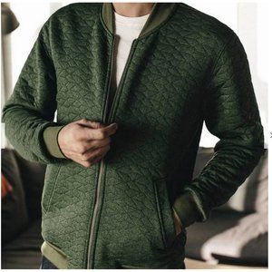 Taylor Stitch Green Bomber Inverness Jacket Men's Size 40 Medium